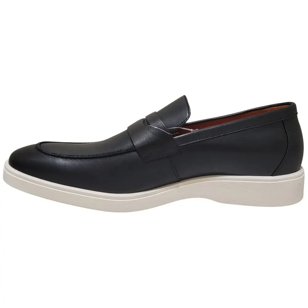 Stacy Adams Men Spencer Slip On Moc Toe Penny Loafers Size US 10M Black